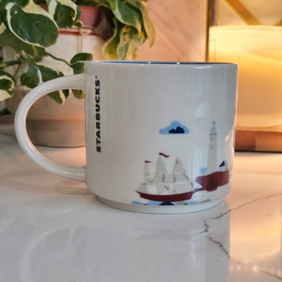 Starbucks You Are Here Boston coffee  Mug 14oz Ceramic collectable series - Picture 4 of 4